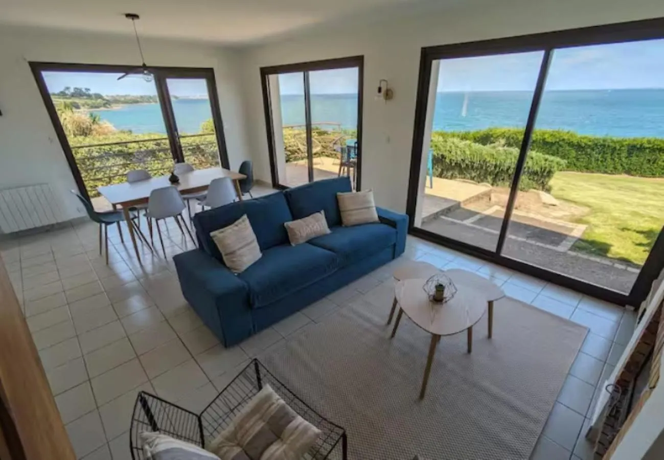 بيت للعطل La Maree Basse - Vue Mer Imprenable Saint-Pol-de-Léon