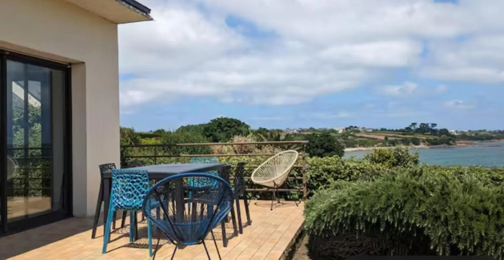 بيت للعطل La Maree Basse - Vue Mer Imprenable Saint-Pol-de-Léon فرنسا