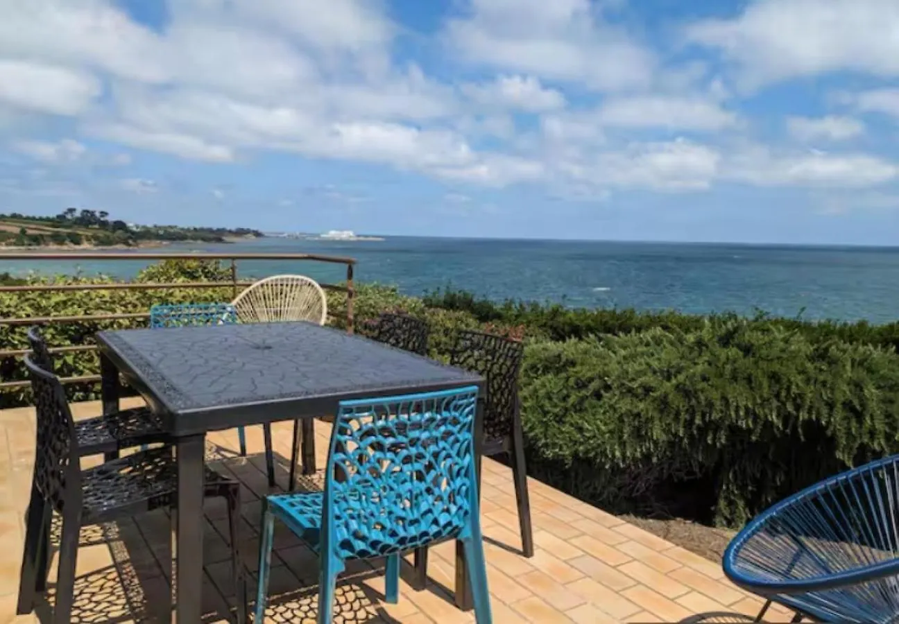بيت للعطل La Maree Basse - Vue Mer Imprenable Saint-Pol-de-Léon